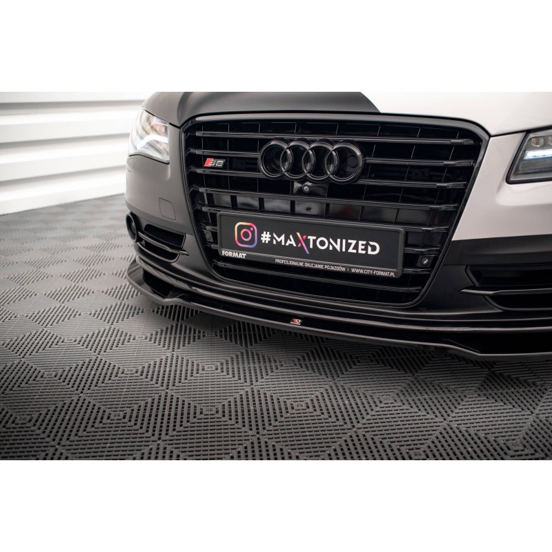 Front Splitter V.1 Audi S8 D4 a 421,03 € uniw-AU-A8-D4-SLINE-FD1G*17455 chez CAROU TUNING