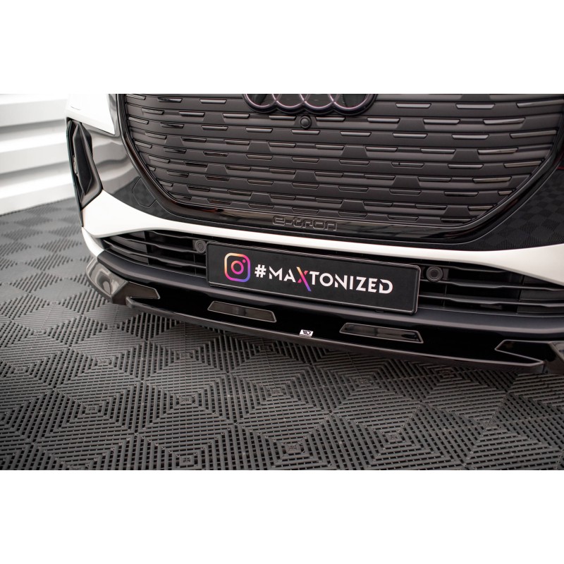 Front Splitter V.1 Audi Q4 e-tron Sportback S-line Mk1 a 421,03 € uniw-AU-Q4-ETRON-1-SB-FD1G*17545 chez CAROU TUNING