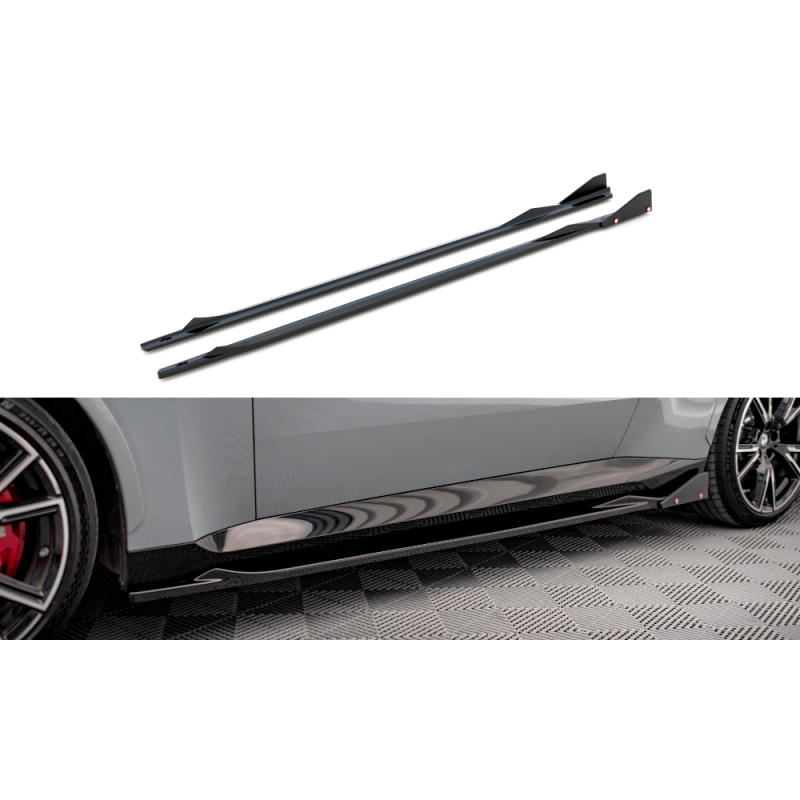 Side Skirts Diffusers V.2 + Flaps BMW 2 Coupe M-Pack / M240i G42 a 526,82 € uniw-BM-2-42-MPACK-SD2G+SF1B*17637 chez CAROU TUNING