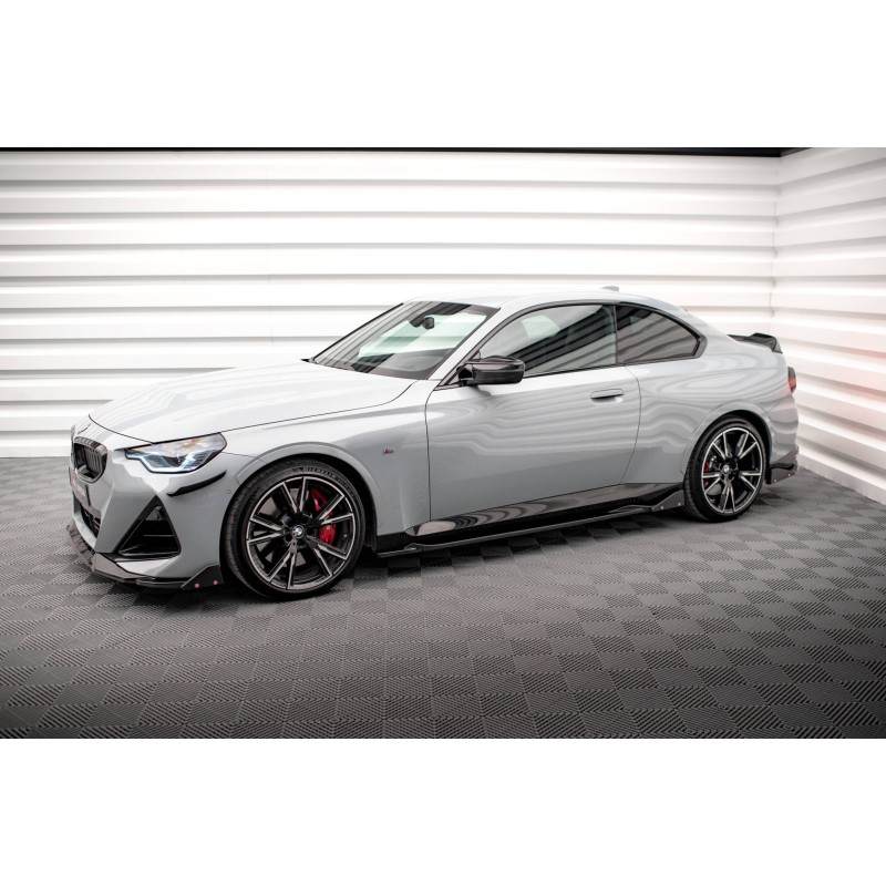 Side Skirts Diffusers V.2 + Flaps BMW 2 Coupe M-Pack / M240i G42 a 526,82 € uniw-BM-2-42-MPACK-SD2G+SF1B*17637 chez CAROU TUNING
