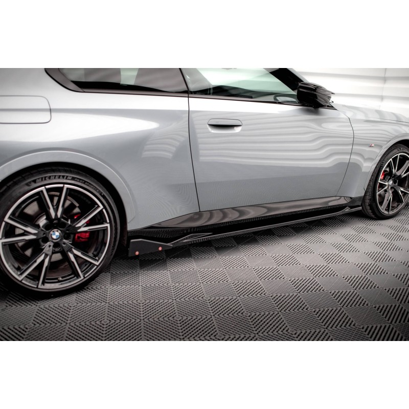 Side Skirts Diffusers V.2 + Flaps BMW 2 Coupe M-Pack / M240i G42 a 526,82 € uniw-BM-2-42-MPACK-SD2G+SF1B*17637 chez CAROU TUNING