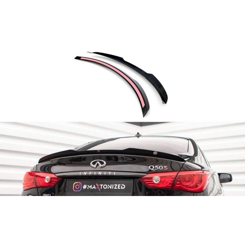 Spoiler Cap Infiniti Q50 S Mk1 a 304,67 € uniw-IN-Q50S-1-CAP1G*17767 chez CAROU TUNING