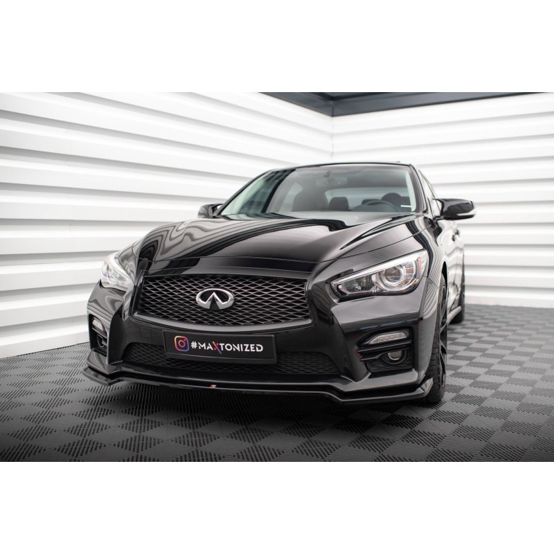 Front Splitter V.1 Infiniti Q50 S Mk1 a 421,03 € uniw-IN-Q50S-1-FD1G*17771 chez CAROU TUNING