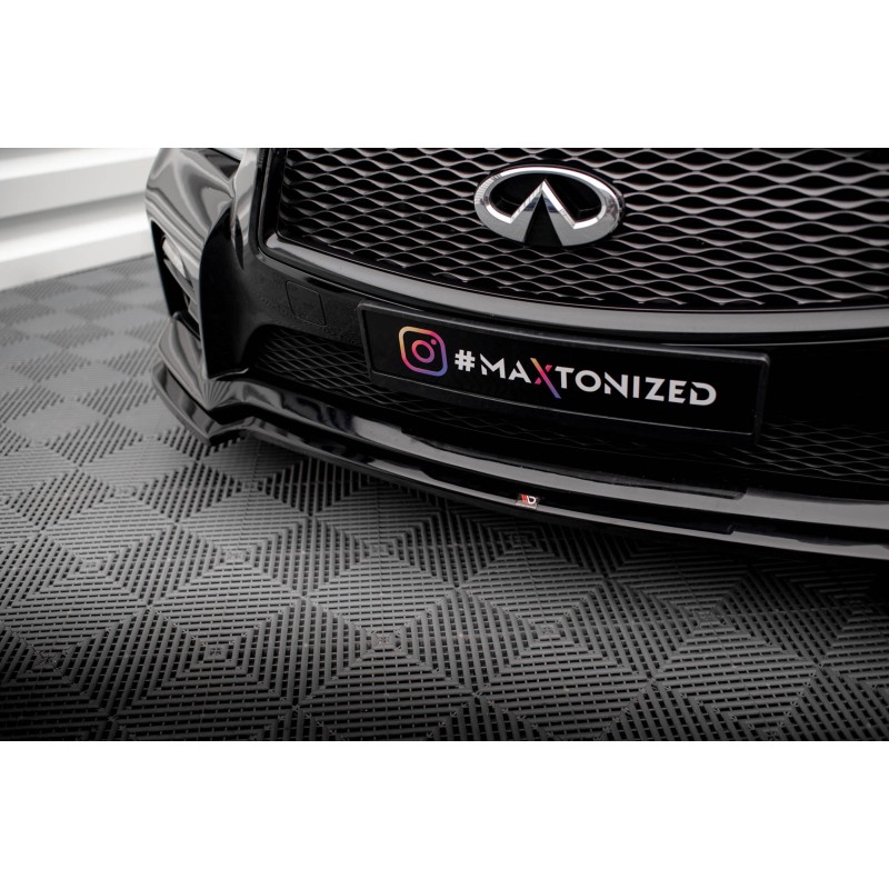 Front Splitter V.1 Infiniti Q50 S Mk1 a 421,03 € uniw-IN-Q50S-1-FD1G*17771 chez CAROU TUNING