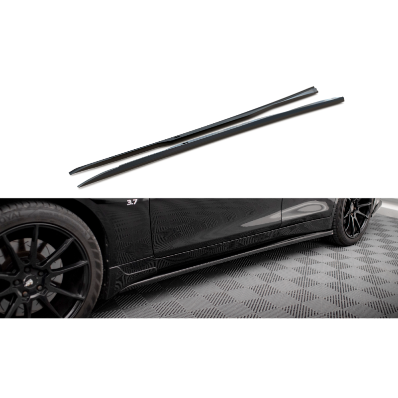 Side Skirts Diffusers V.1 Infiniti Q50 S Mk1 a 421,03 € uniw-IN-Q50S-1-SD1G*17787 chez CAROU TUNING