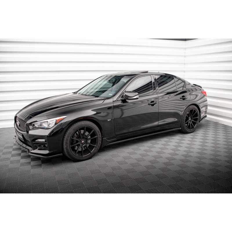 Side Skirts Diffusers V.1 Infiniti Q50 S Mk1 a 421,03 € uniw-IN-Q50S-1-SD1G*17787 chez CAROU TUNING