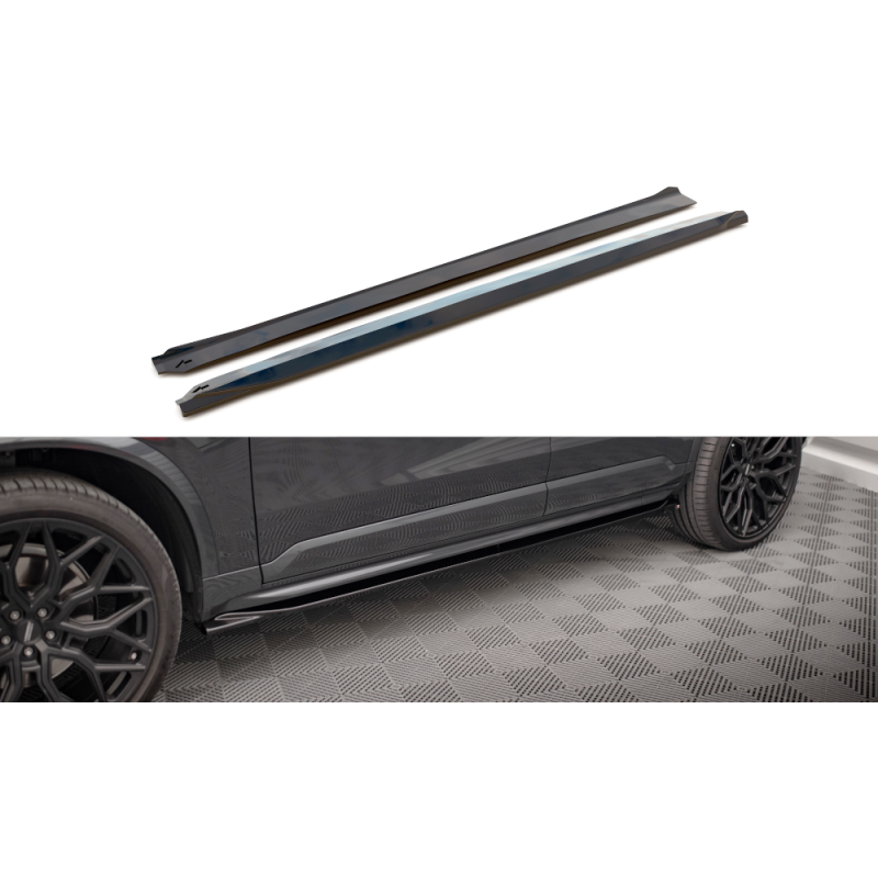 Side Skirts Diffusers Volvo XC90 R-Design Mk2 Facelift a 421,03 € uniw-VO-XC90-2F-RDESIGN-SD1G*17951 chez CAROU TUNING