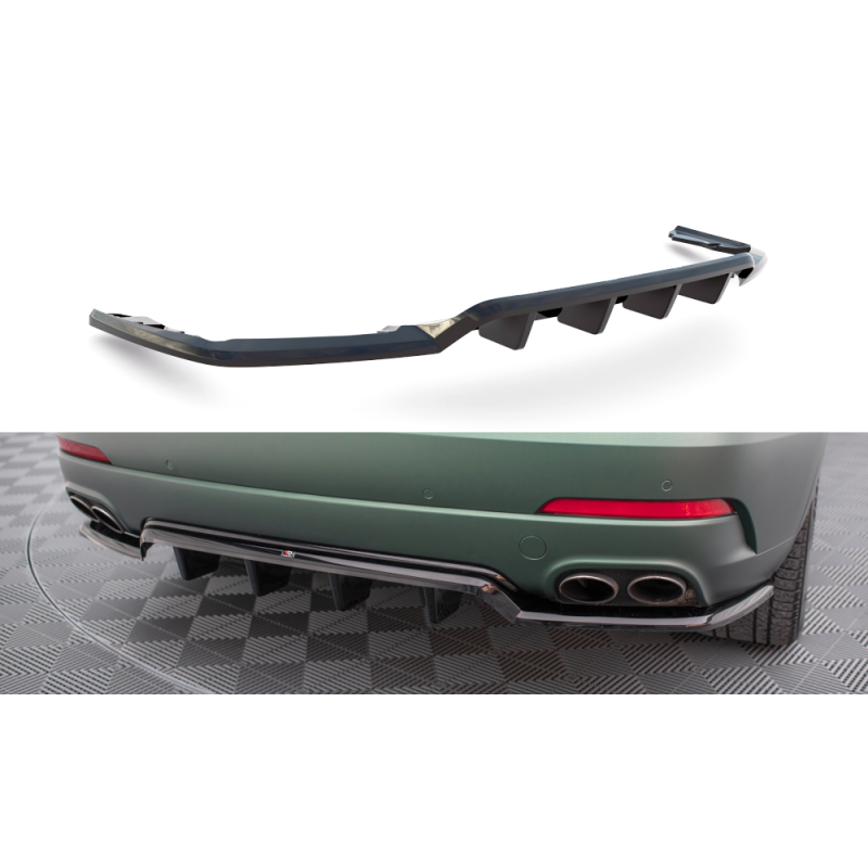 Rear Splitter (with vertical bars) Maserati Levante Mk1 a 526,82 € uniw-MS-LE-1-RD1G+RD2G*18051 chez CAROU TUNING