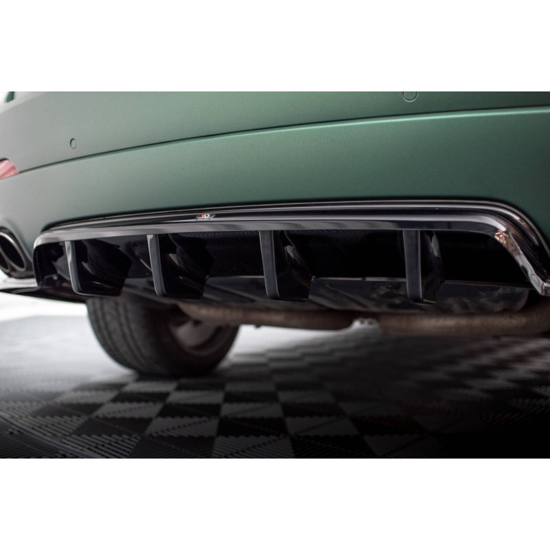 Rear Splitter (with vertical bars) Maserati Levante Mk1 a 526,82 € uniw-MS-LE-1-RD1G+RD2G*18051 chez CAROU TUNING