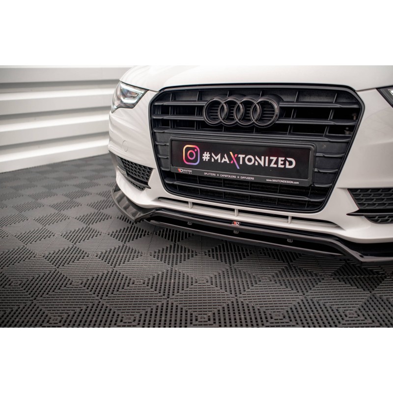 Front Splitter V.2 Audi A5 Coupe / Sportback 8T Facelift a 526,82 € uniw-AU-A5-1F-FD2G+FD2RG*18219 chez CAROU TUNING