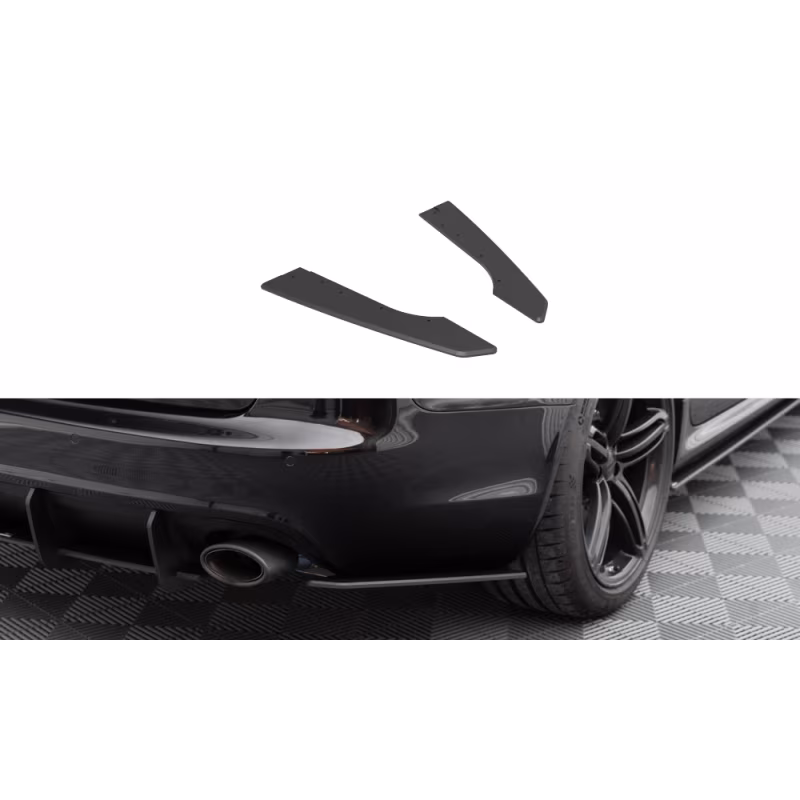 Street Pro Rear Side Splitters Audi RS6 Avant C6 a 188,30 € uniw-AURS6C6CNC-RSD1BRB*18422 chez CAROU TUNING