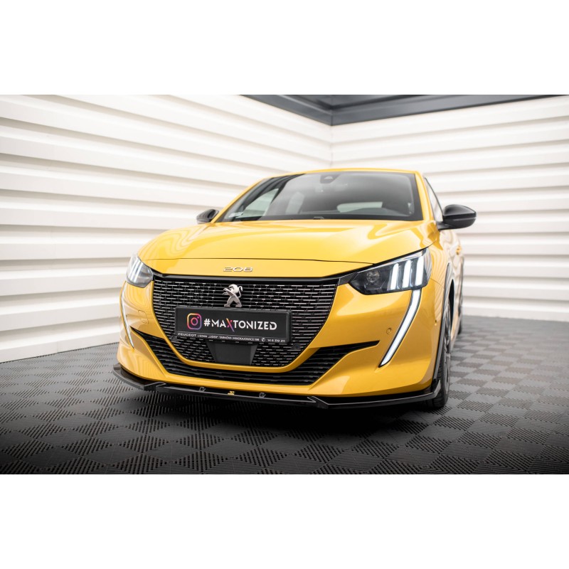Front Splitter V.1 Peugeot 208 GT Mk2 a 421,03 € uniw-PE-208-2-GT-FD1G*18486 chez CAROU TUNING