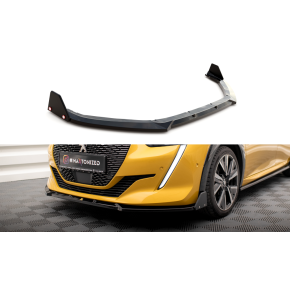 Front Splitter V.1 + Flaps Peugeot 208 GT Mk2 a 526,82 € uniw-PE-208-2-GT-FD1G+FSF1B*18489 chez CAROU TUNING