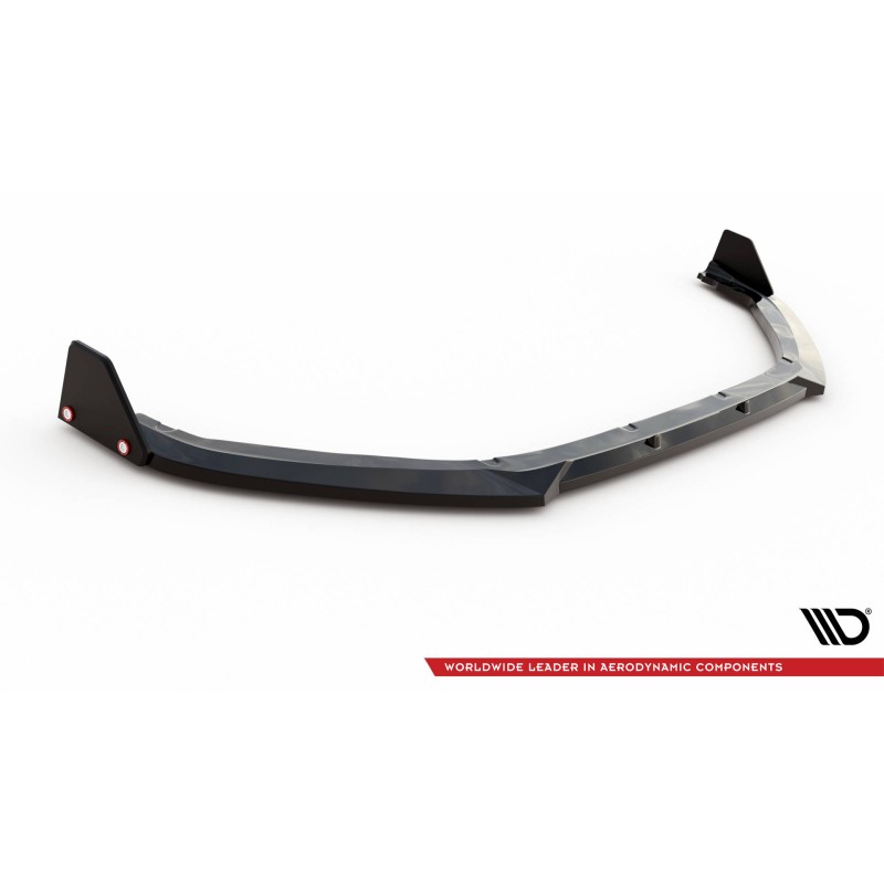 Front Splitter V.1 + Flaps Peugeot 208 GT Mk2 a 526,82 € uniw-PE-208-2-GT-FD1G+FSF1B*18489 chez CAROU TUNING