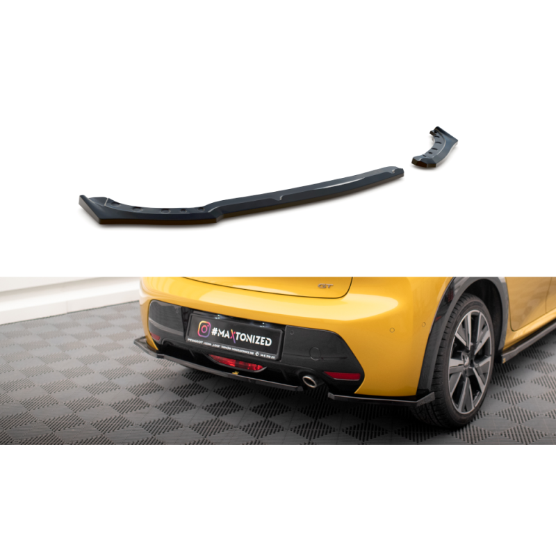 Rear Side Splitters Peugeot 208 GT Mk2 a 421,03 € uniw-PE-208-2-GT-RSD1G*18495 chez CAROU TUNING