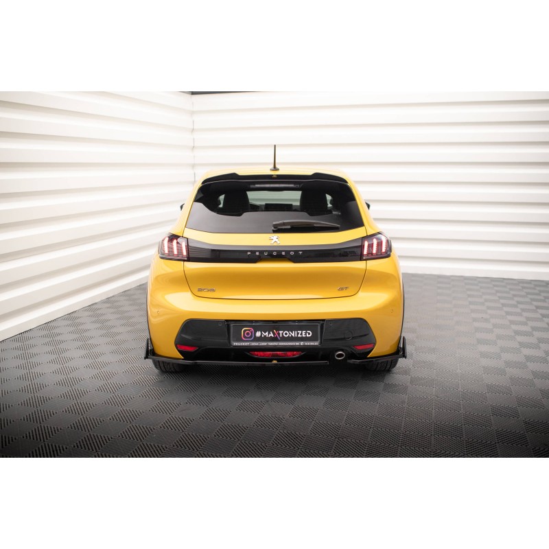 Rear Side Splitters V.1 + Flaps Peugeot 208 GT Mk2 a 526,82 € uniw-PE-208-2-GT-RSD1G+RSF1B*18498 chez CAROU TUNING