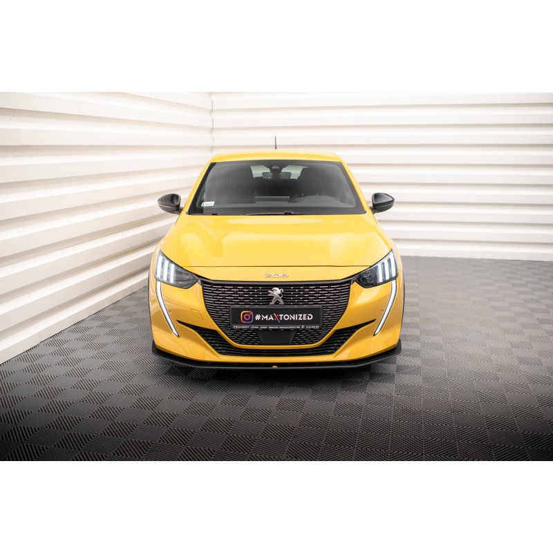 Street Pro Front Splitter Peugeot 208 GT Mk2 a 357,56 € uniw-PE2082GTCNC-FD1B*18507 chez CAROU TUNING