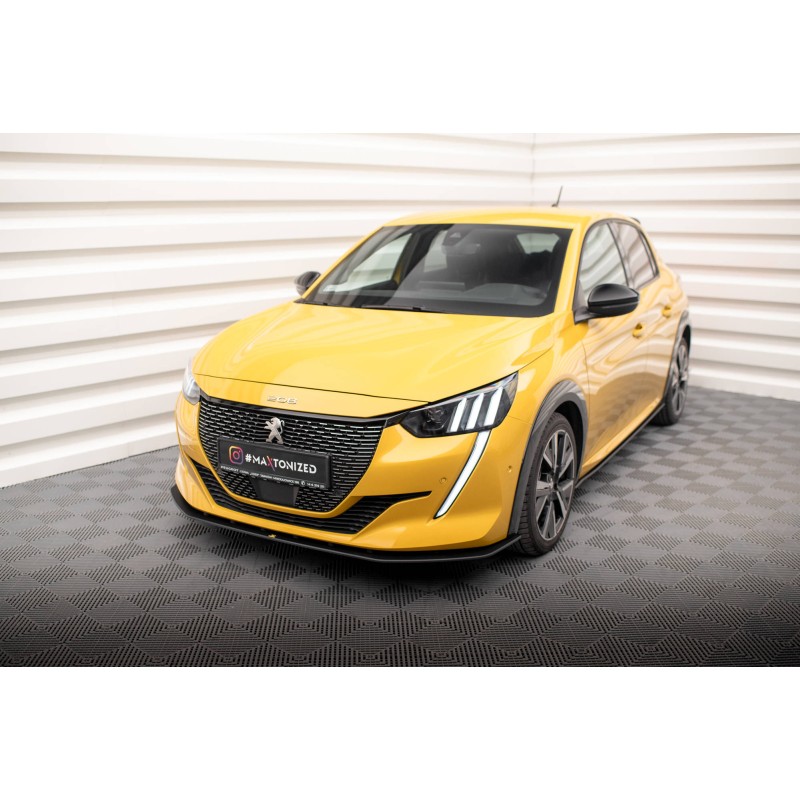 Street Pro Front Splitter Peugeot 208 GT Mk2 a 357,56 € uniw-PE2082GTCNC-FD1B*18507 chez CAROU TUNING