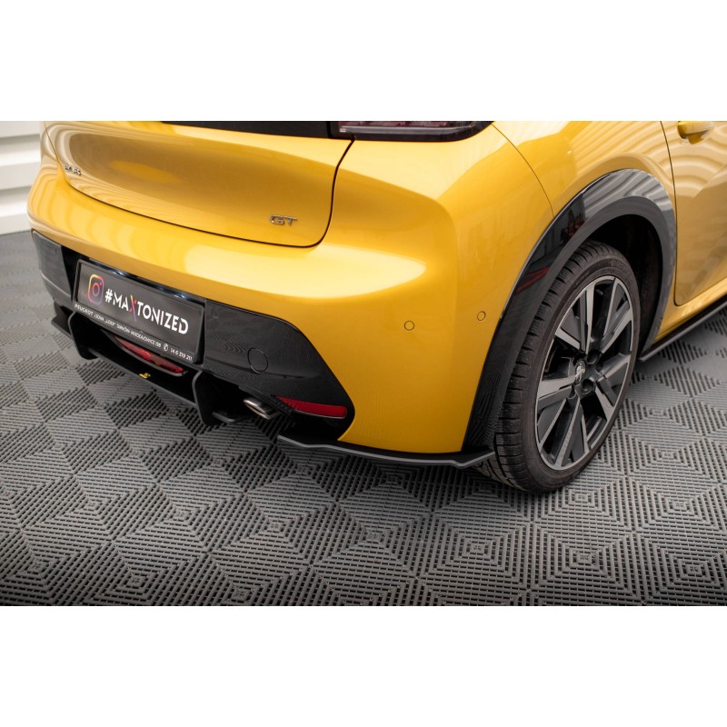 Street Pro Rear Side Splitters Peugeot 208 GT Mk2 a 357,56 € uniw-PE2082GTCNC-RS1B*18513 chez CAROU TUNING