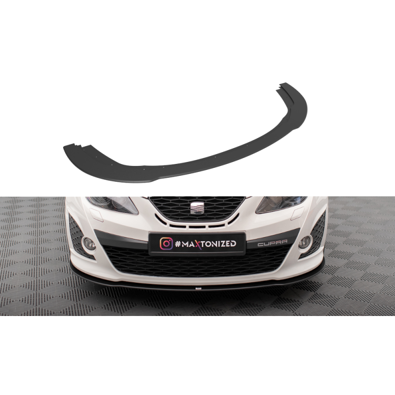 Street Pro Front Splitter Seat Ibiza Cupra Sport Coupe Mk4 a 357,56 € uniw-SEIB4SCCNC-FD1B*18525 chez CAROU TUNING