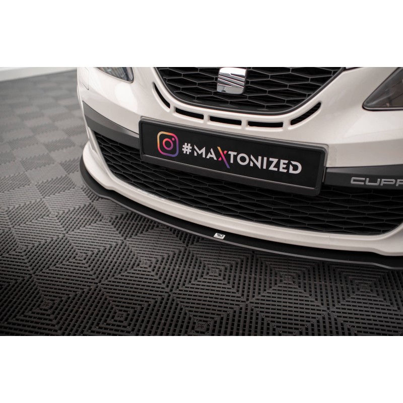 Street Pro Front Splitter Seat Ibiza Cupra Sport Coupe Mk4 a 357,56 € uniw-SEIB4SCCNC-FD1B*18525 chez CAROU TUNING
