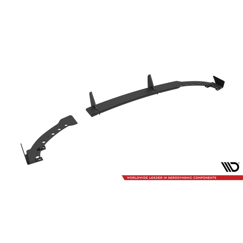 Street Pro Rear Side Splitters + Flaps Peugeot 208 GT Mk2 a 609,34 € uniw-PE2082GTCNC-RS1BRB+RSF1G*18536 chez CAROU TUNING