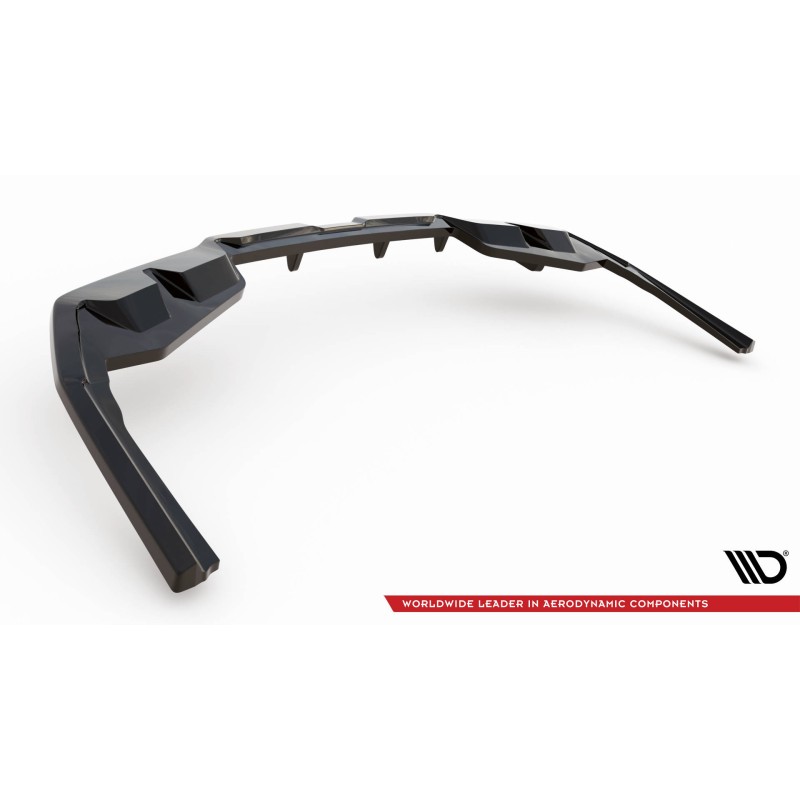 Rear Splitter (with vertical bars) V.1 BMW i4 M-Pack G26 a 526,82 € uniw-BM-I4-G26-MPACK-RD1G+RD3G*18603 chez CAROU TUNING