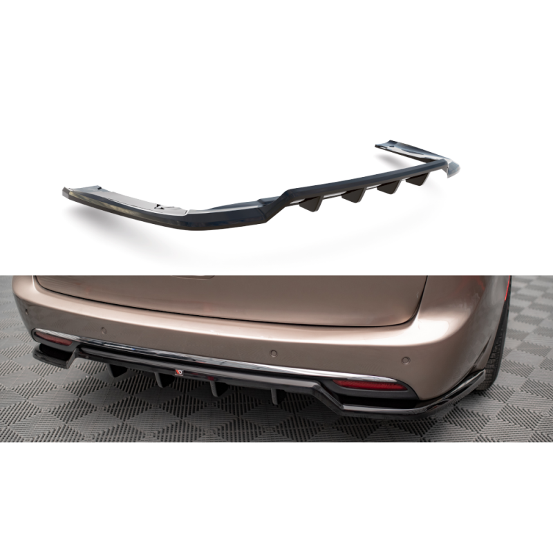 Rear Splitter (with vertical bars) Chrysler Pacifica Mk2 a 526,82 € uniw-CHR-PA-2-RD1G+RD2G*18642 chez CAROU TUNING