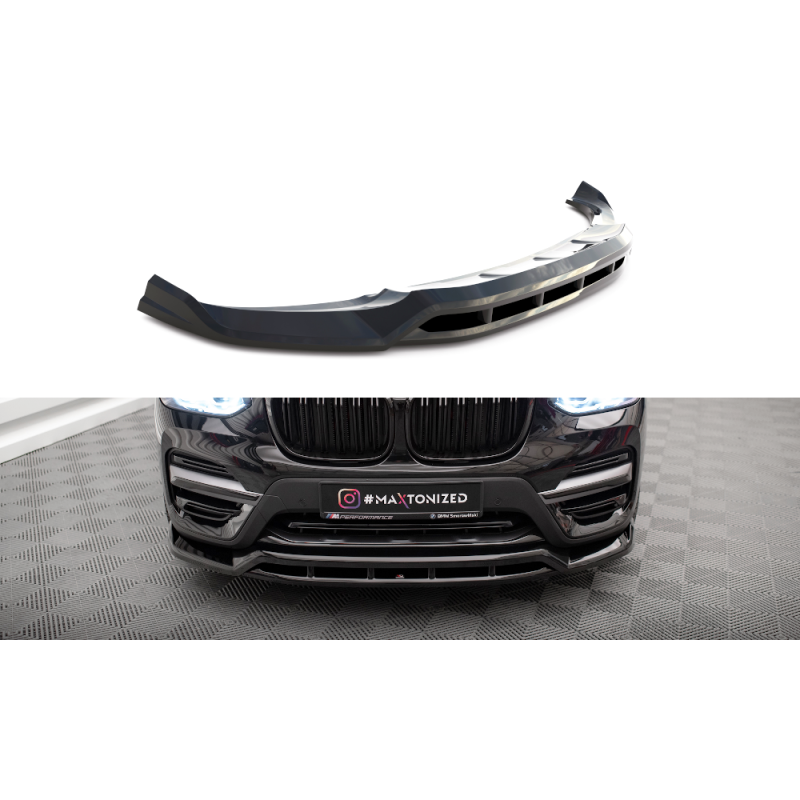 Front Splitter BMW X3 G01 a 526,82 € uniw-BM-X3-01-FD1G+FD1RG*18728 chez CAROU TUNING