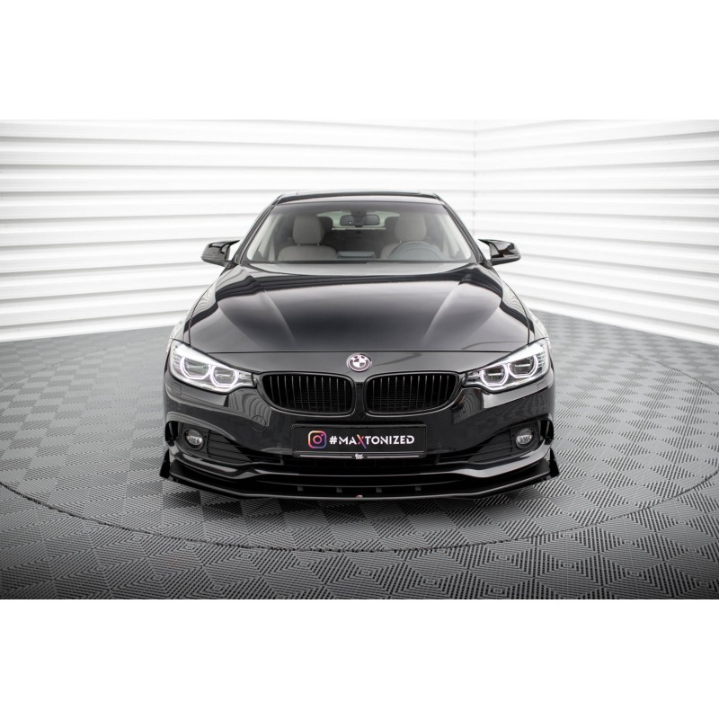 Street Pro Front Splitter + Flaps BMW 4 Gran Coupe F36 a 567,02 € uniw-BM4F36GCCNC-FD1BRB+FSF1G*18768 chez CAROU TUNING