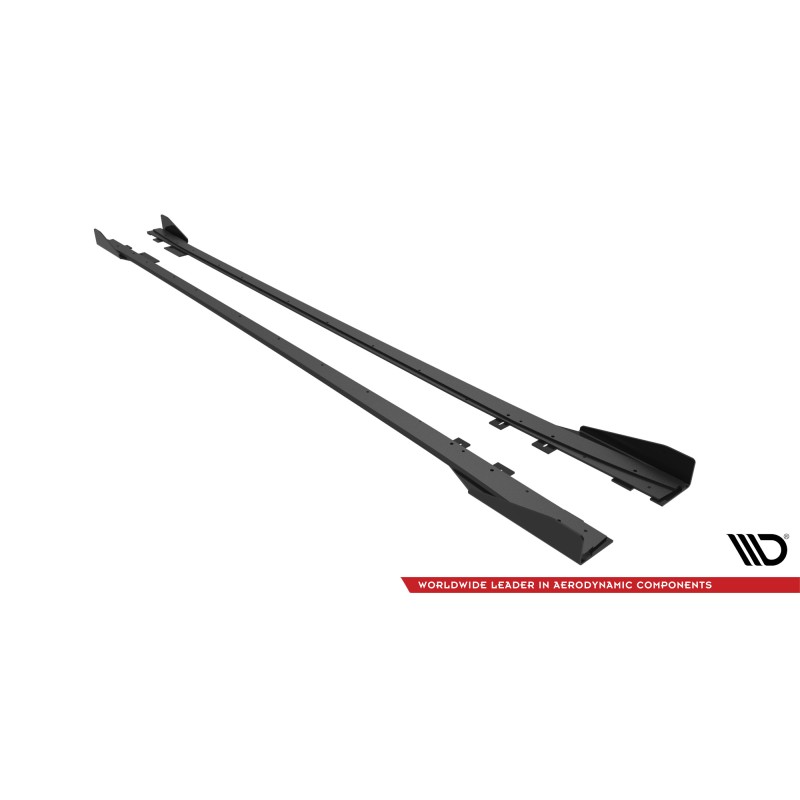 Street Pro Side Skirts Diffusers + Flaps BMW 4 Gran Coupe F36 a 482,39 € uniw-BM4F36GCCNC-SD1B+SF1G*18781 chez CAROU TUNING