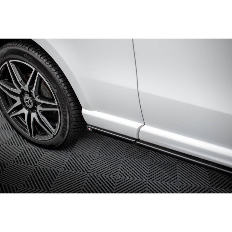 Side Skirts Diffusers Mercedes-Benz V-Class Extra Long AMG-Line W447 a 526,82 € uniw-ME-V-447F-AMGLINE-XL-SD1A+B+CG*18788 chez CAROU TUNING