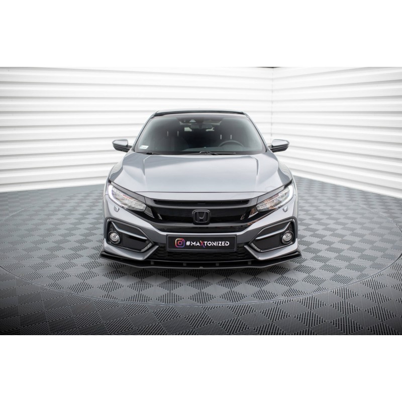Street Pro Front Splitter Honda Civic Sport Mk 10 a 442,19 € uniw-HOCI10SPORTCNC-FD1BRB*18792 chez CAROU TUNING