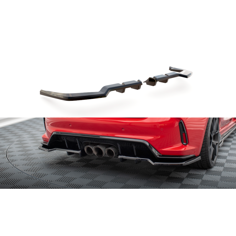 Rear Splitter (with vertical bars) V.1 Honda Civic Type-R Mk 11 a 526,82 € uniw-HO-CI-11-TYPE-R-RSD1G+RD1G*18836 chez CAROU TUNING