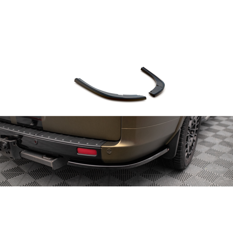 Rear Side Splitters Ford Tourneo Custom Mk1 Facelift a 188,30 € uniw-FO-TOC-1F-RSD1G*18847 chez CAROU TUNING