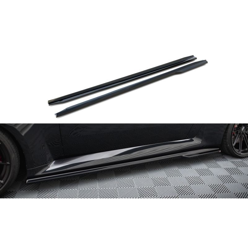 Side Skirts Diffusers V.1 BMW M2 G87 a 421,03 € uniw-BM-M2-G87-SD1G*18883 chez CAROU TUNING