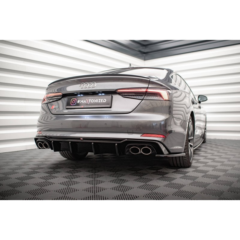 Rear Side Splitters Audi S5 Coupe / Sportback F5 a 188,30 € uniw-AU-S5-2-RSD1G*18938 chez CAROU TUNING