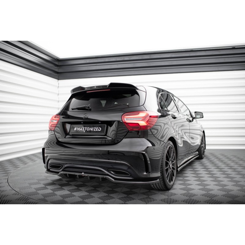 Spoiler Cap 3D Mercedes-Benz A AMG-Line W176 Facelift a 304,67 € uniw-ME-A-176F-AMGLINE-CAP1G*18985 chez CAROU TUNING