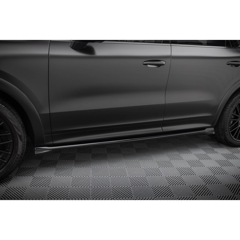 Side Skirts Diffusers Porsche Cayenne Sport Design Mk3 / Standard Mk3 Facelift a 421,03 € uniw-PO-CAY-3-SPORT-SD1G*18996 chez CAROU TUNING