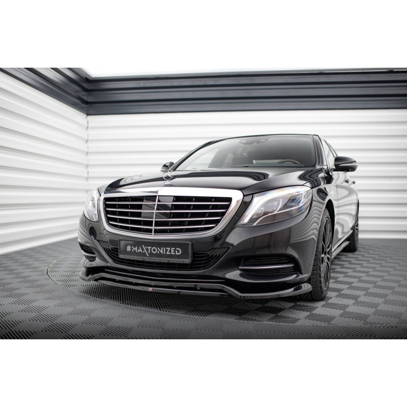 Front Splitter V.2 Mercedes-Benz S W222 a 526,82 € uniw-ME-S-222-FD2G+FD2RG*19005 chez CAROU TUNING