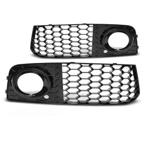 Couvercle de phare antibrouillard noir brillant pour Audi A4 B8 2008-2010 a 151,15 € GRAU19 chez CAROU TUNING