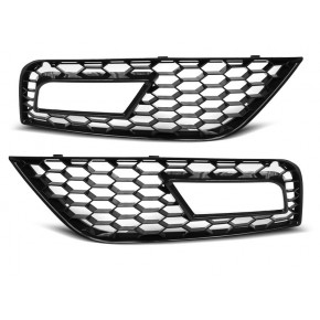 Couvercle de phare antibrouillard noir brillant compatible avec AUDI A4 (B8) 11.11-15. a 147,37 € GRAU20 chez CAROU TUNING