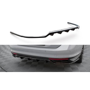 Rear Splitter (with vertical bars) Volkswagen Passat R-Line B8 Facelift a 526,82 € uniw-VW-PA-B8F-RLINE-RD1G+RD2G*19107 chez CAROU TUNING