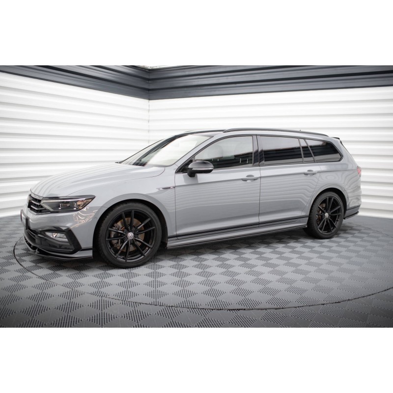 Side Skirts Diffusers Volkswagen Passat R-Line B8 Facelift a 421,03 € uniw-VW-PA-B8F-RLINE-SD1G*19109 chez CAROU TUNING