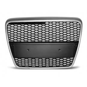 Grille Sport Argent Avant pour Audi A6 C6 2004-2008 a 217,31 € GRAU38 chez CAROU TUNING