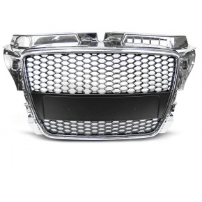 Grille Sport Chrome Avant pour Audi A3 8P 2004-2012 a 261,22 € GRAU40 chez CAROU TUNING