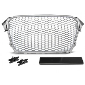 GRILLE SPORT SILVER s'adapte à l'AUDI A4 (B8) 11.11-15. a 230,06 € GRAU44 chez CAROU TUNING
