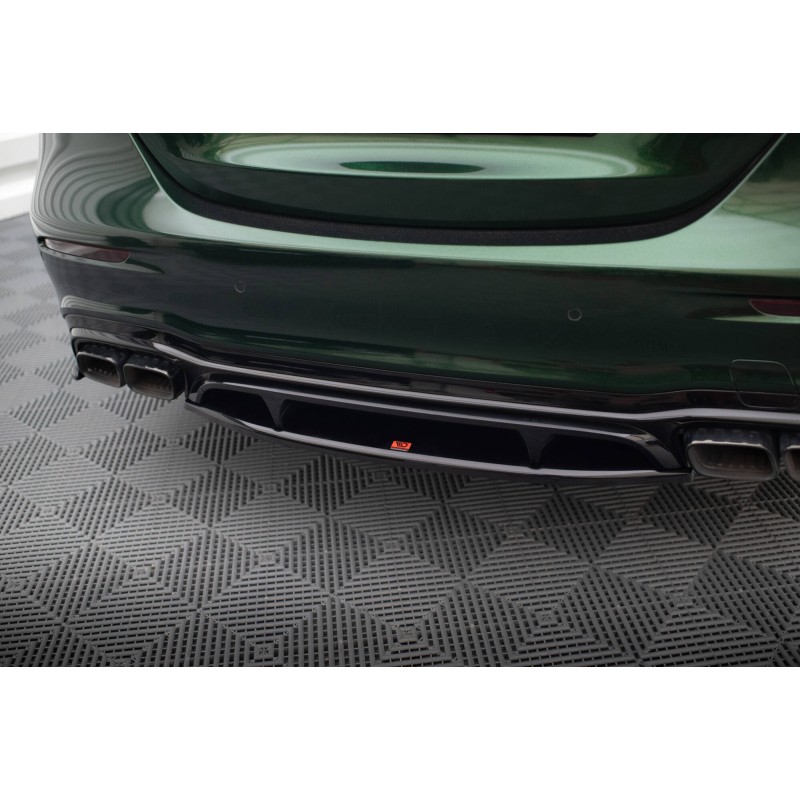Rear Splitter (with vertical bars) Mercedes-AMG E63 W213 Facelift a 376,60 € uniw-ME-E-213F-63-RD1G+RD2G*19126 chez CAROU TUNING