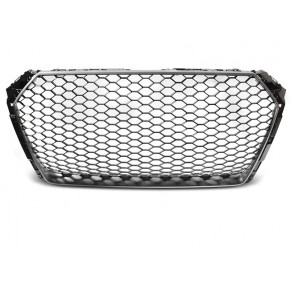 Grille Sport Mate Avant pour Audi A4 B9 2015-2019 Grise Argent a 279,87 € GRAU48 chez CAROU TUNING