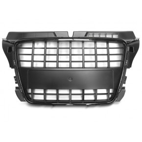 Grille Sport Avant Noire Brillante pour Audi A3 2008-2012 a 216,10 € GRAU63 chez CAROU TUNING